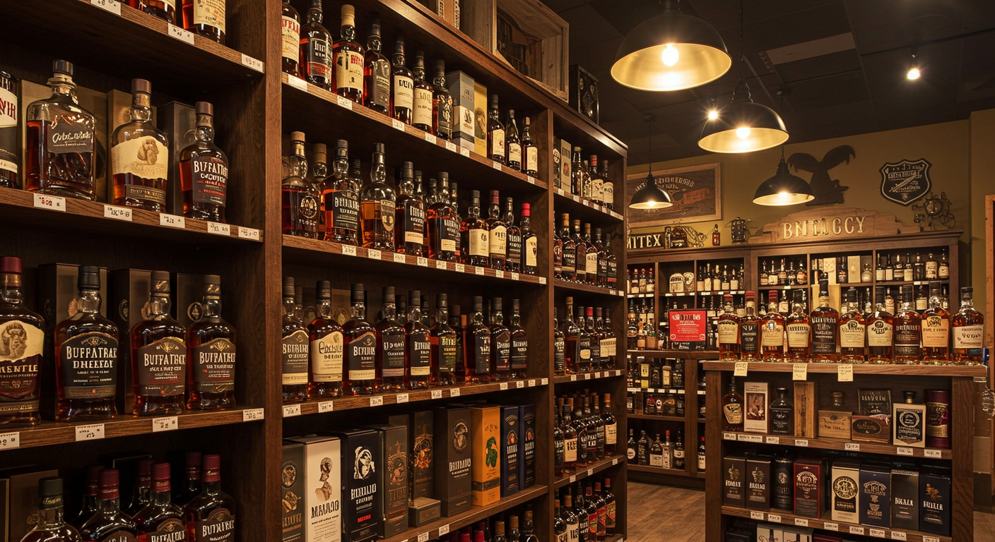 Top Rated Liquor Stores in El Cajon CA with Buffalo Trace Whiskey Stock & Delivery Options