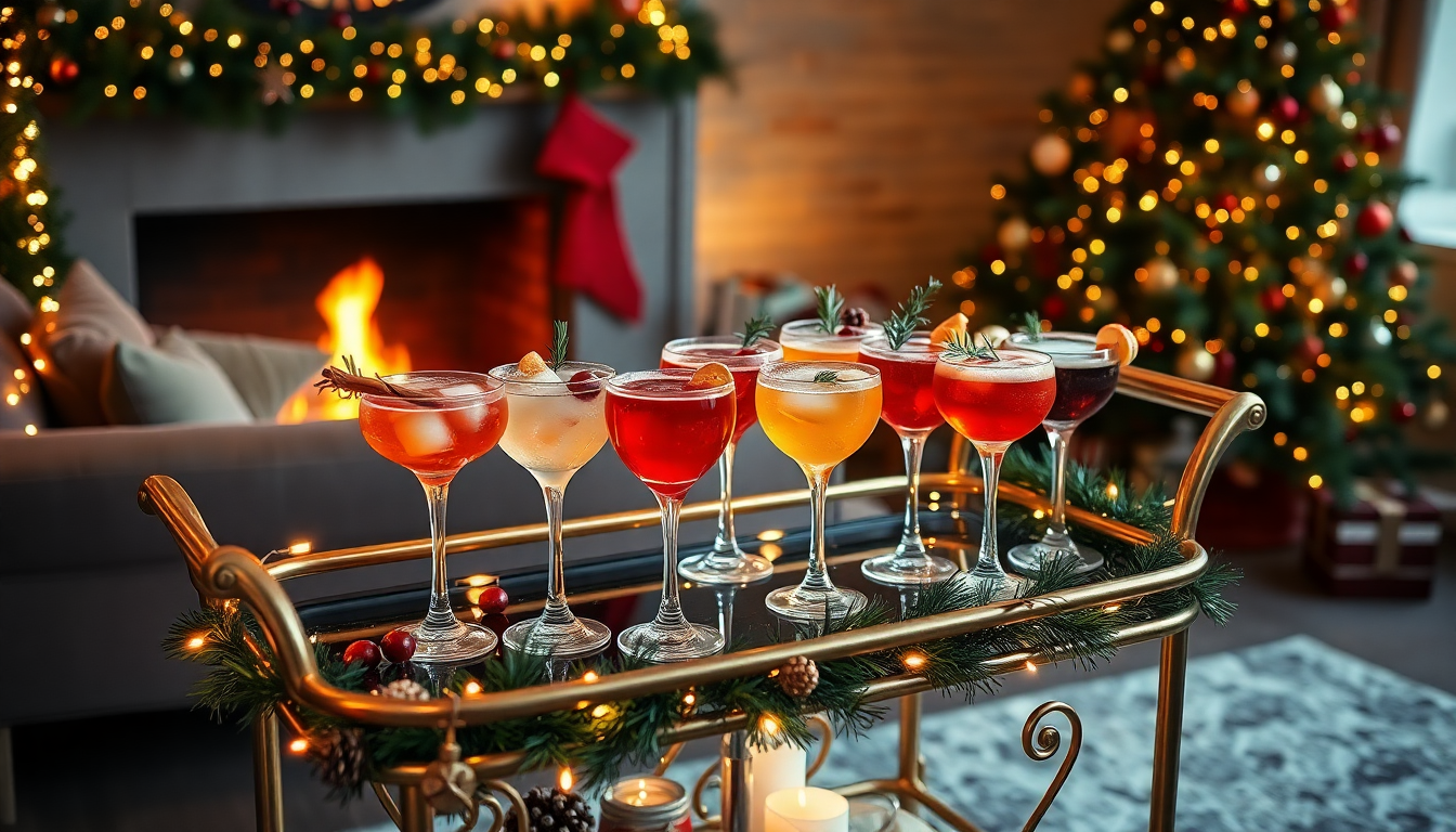 Top 10 Holiday Cocktails to Enjoy with Home Delivery