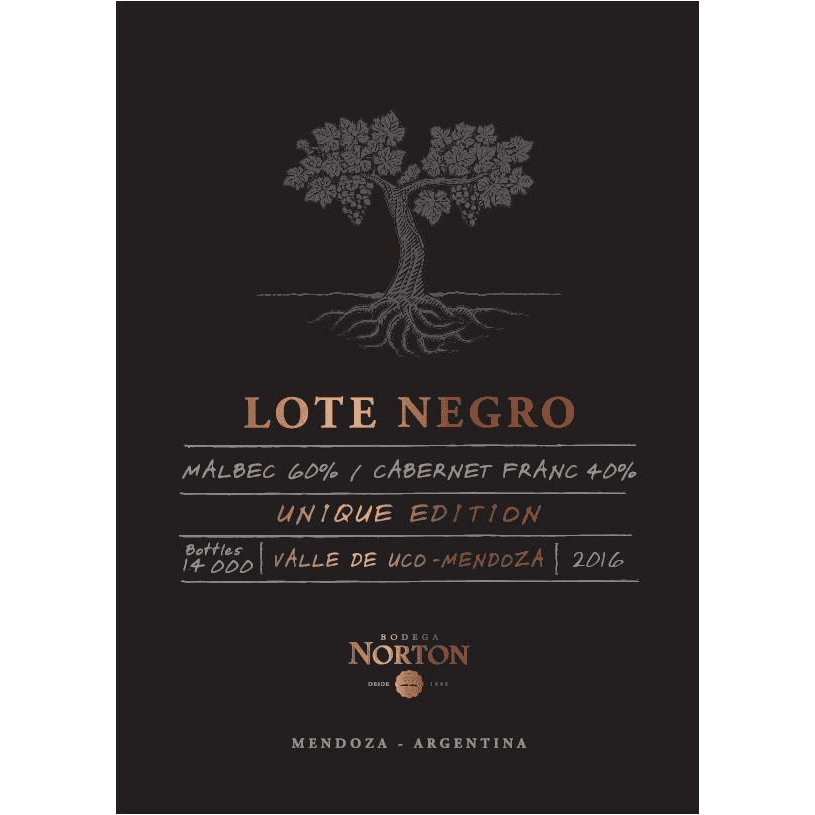 Bodega Norton Lote Negro Mendoza Red Blend 750ml