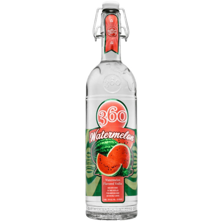 360 Vodka Watermelon Flavored Vodka - 750ML Flavored Vodka