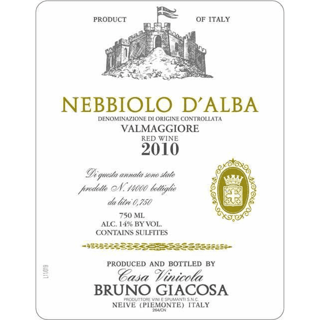 Bruno Giacosa Valmaggiore Piemonte Nebbiolo 750ml