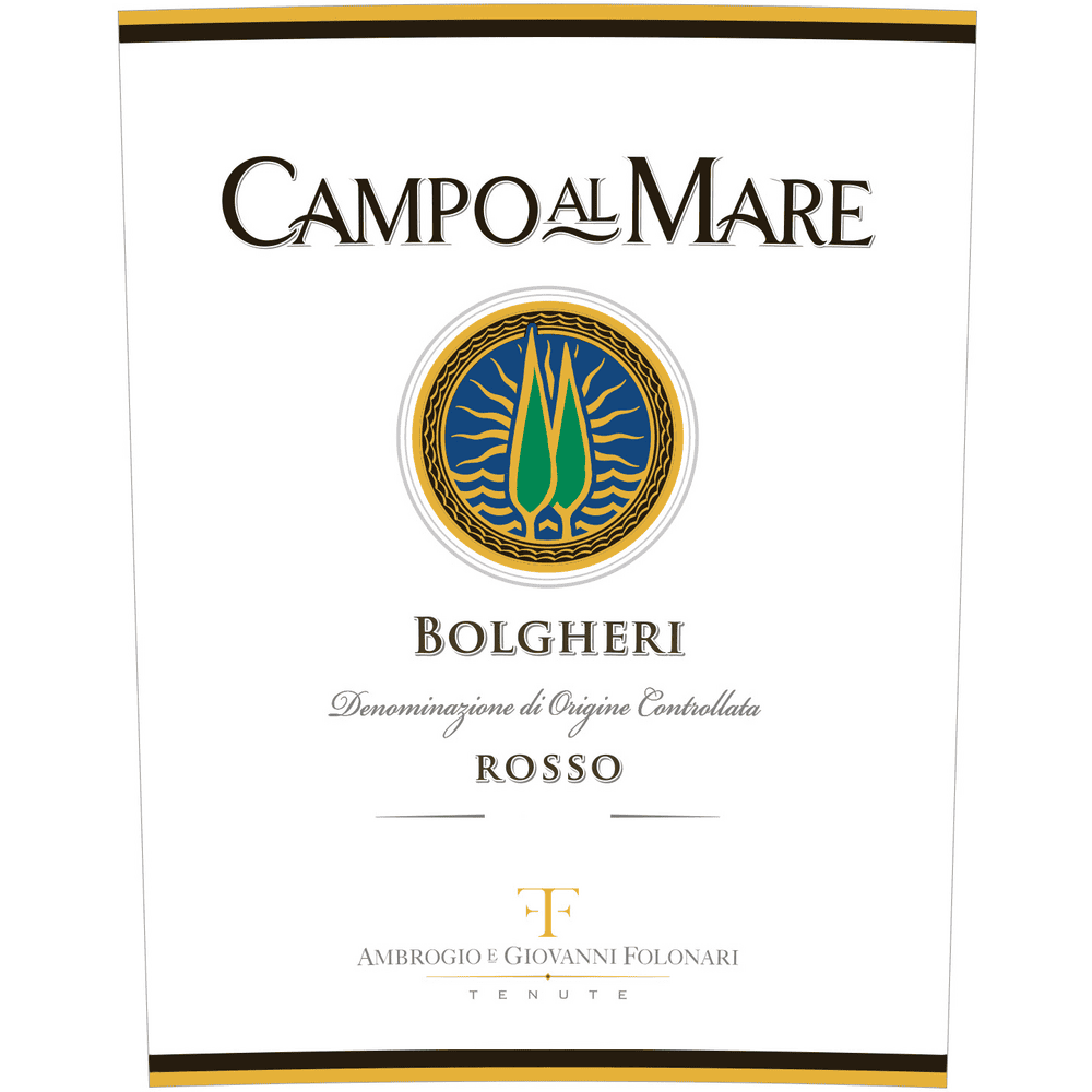 Campo Al Mare Bolgheri Red Bordeaux Blend 750ml