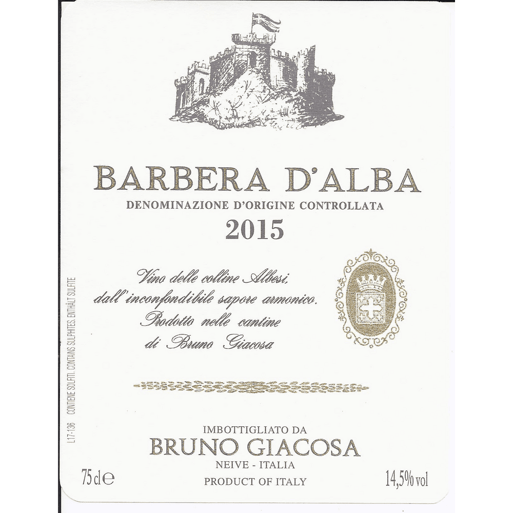 Bruno Giacosa Barbera D'Alba Barbera 750ml