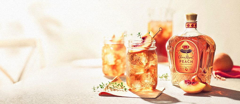 Crown Royal Peach Flavored Canadian Whisky - 750ML