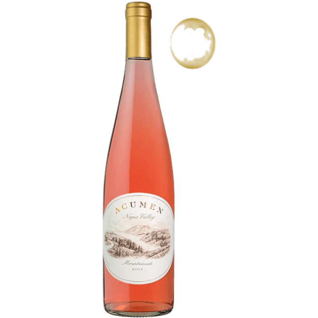 Acumen Rose Wine Mountainside Napa Valley - 750ML Rose
