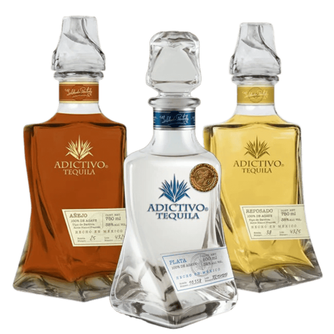 Adictivo Plata, Reposado & Anejo Collection - 750ML Tequila