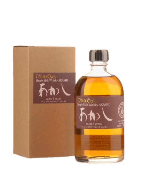 Akashi Sherry Cask Single Malt Whisky - 750ML Japanese whiskey