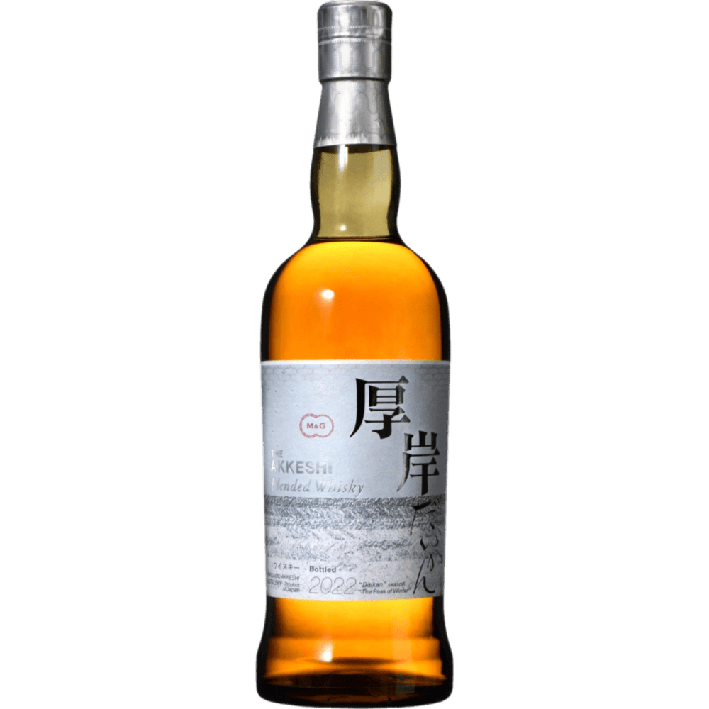 Akkeshi Distillery Daikan – The Peak of Winter Blended Whisky - 750ML Japanese whiskey