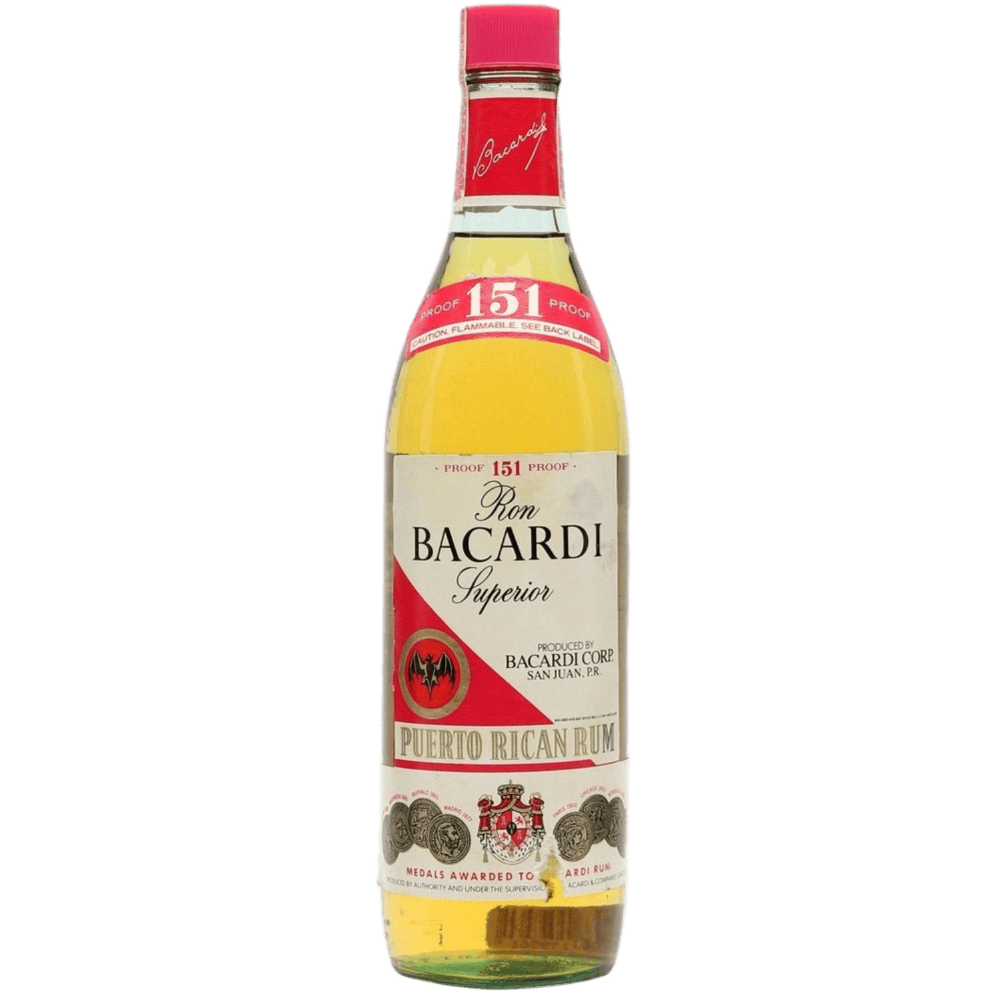 Bacardi 151 Rum Original Label - 750ML Rum