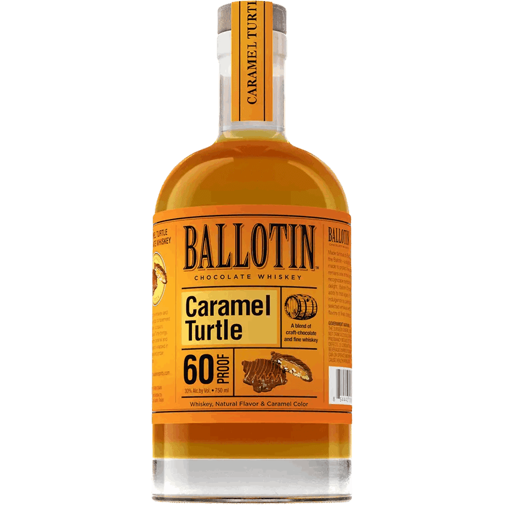 Ballotin Caramel Turtle Whiskey - Real Liquor