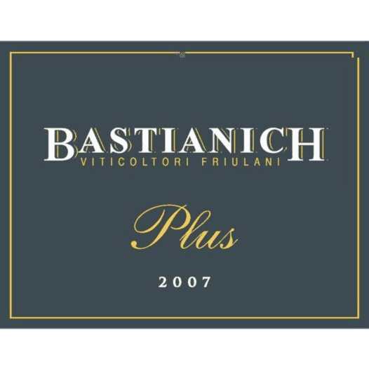 Bastianich Plus Venezia Giulia IGT Friulano -750ML Red