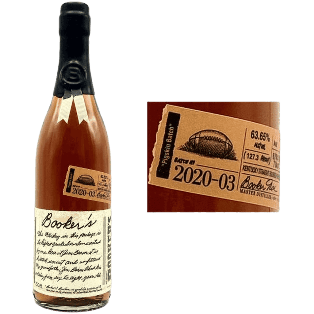 Booker's Bourbon Batch 2020-03 Pigskin Batch - 750ML