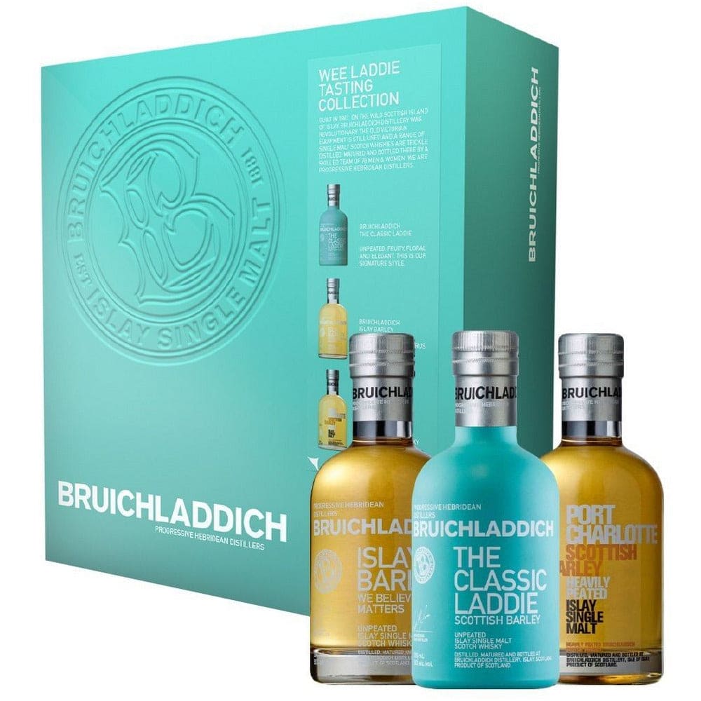 Bruichladdich Wee Laddie Pack Classic Laddie, Islay Barley, Port Charlotte Scottish Barley