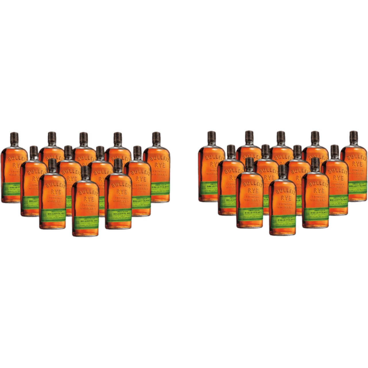 Bulleit 95 Rye Frontier Whiskey 24 Bottles - 750ML