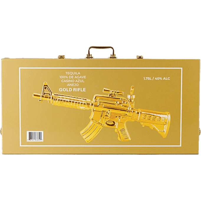 Casino Azul Grand Anejo Rifle Gift Briefcase - 1.75L