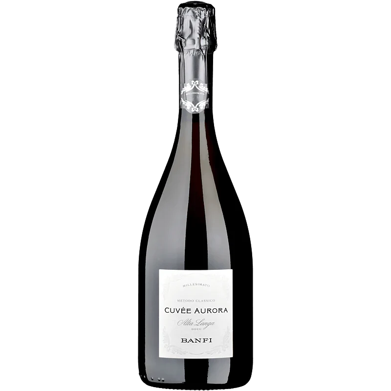 Castello Banfi Alta Langa Extra Brut Cuvée Aurora Talento Metodo Classico Millesimato Rosé - 750ML