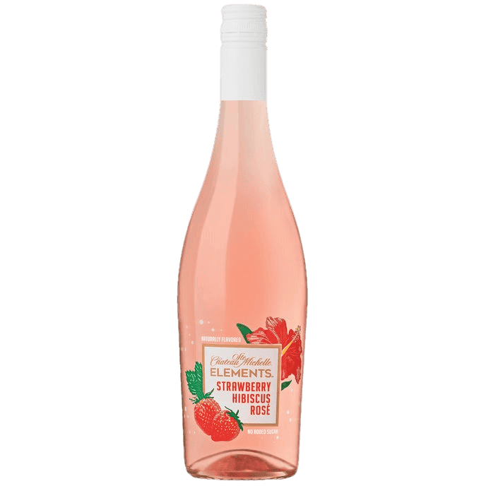 Chateau Ste. Michelle Elements Strawberry Hibiscus Rose Wine - 750ML
