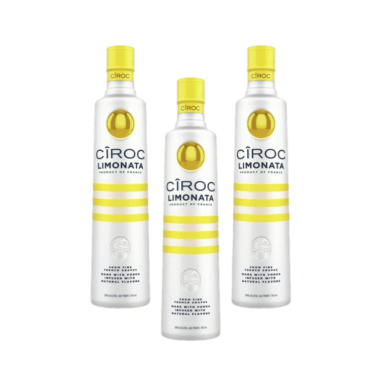 Ciroc Limonata Vodka 3 Pack - 750ML