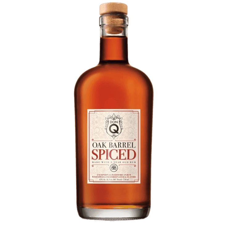Destilería Serrallés Don Q Oak Barrel Spiced Rum 90 Proof - 750ML