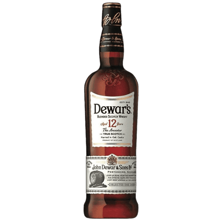 Dewar's 12 Year Scotch Whiskey - 750ML