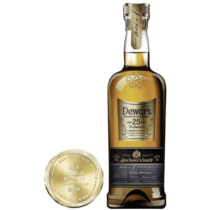 Dewar's 25 Year Old Scotch Whiskey - 750ML