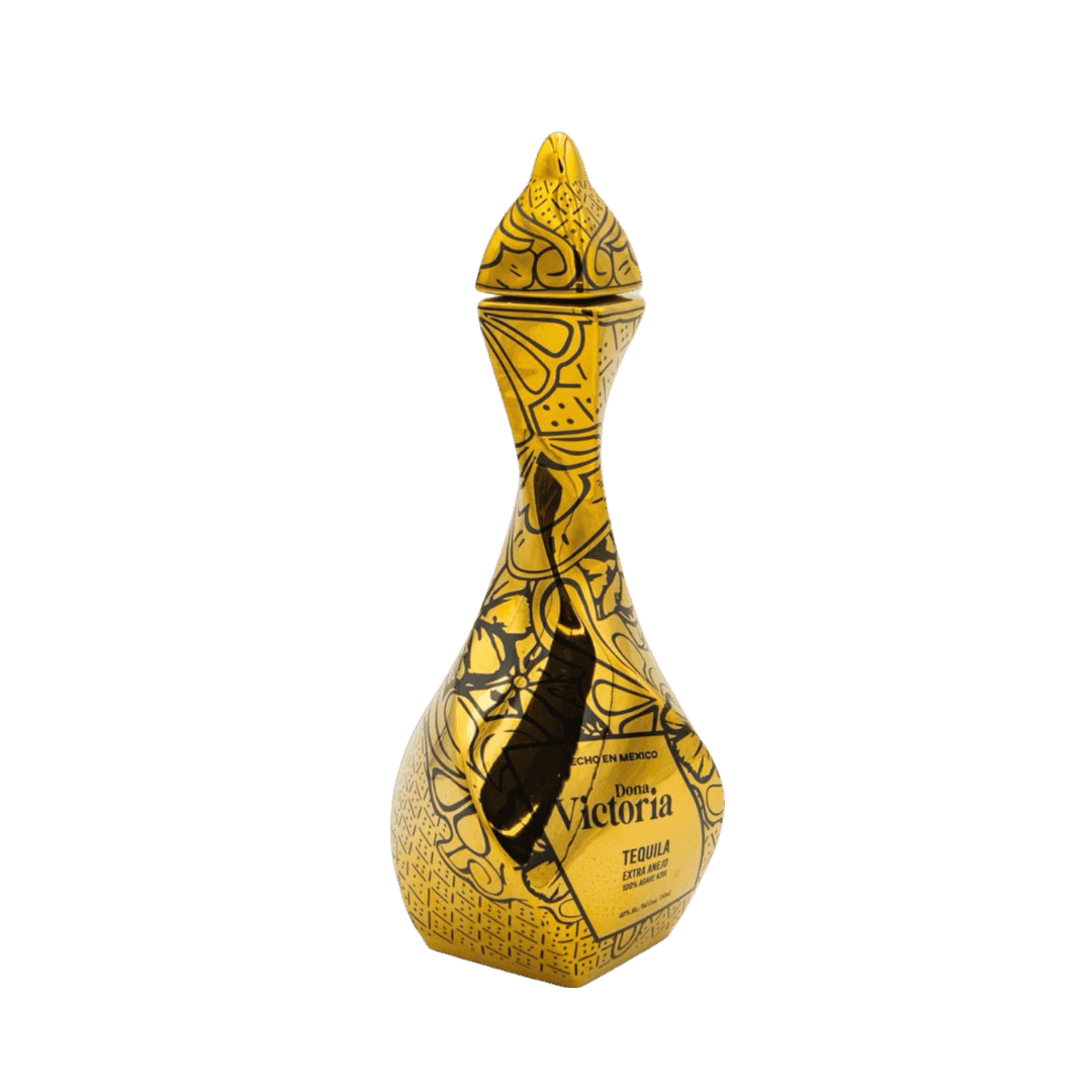 Doña Victoria Tequila Extra Anejo Gold Bottle - 750ML