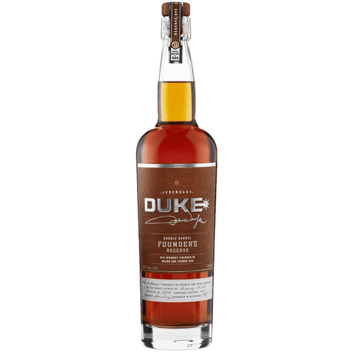 Duke Rye Whiskey Double Barrel Founder's Reserve - 750ML