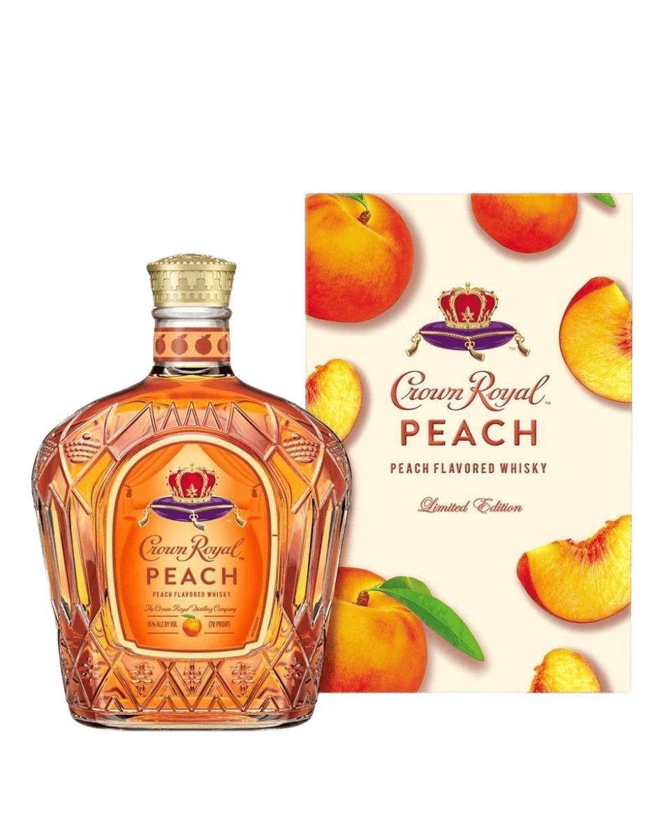 Crown Royal Peach Flavored Canadian Whisky - 750ML