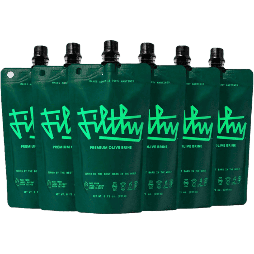 Filthy Foods Olive Brine Pouches (6 Pack) - 750ML
