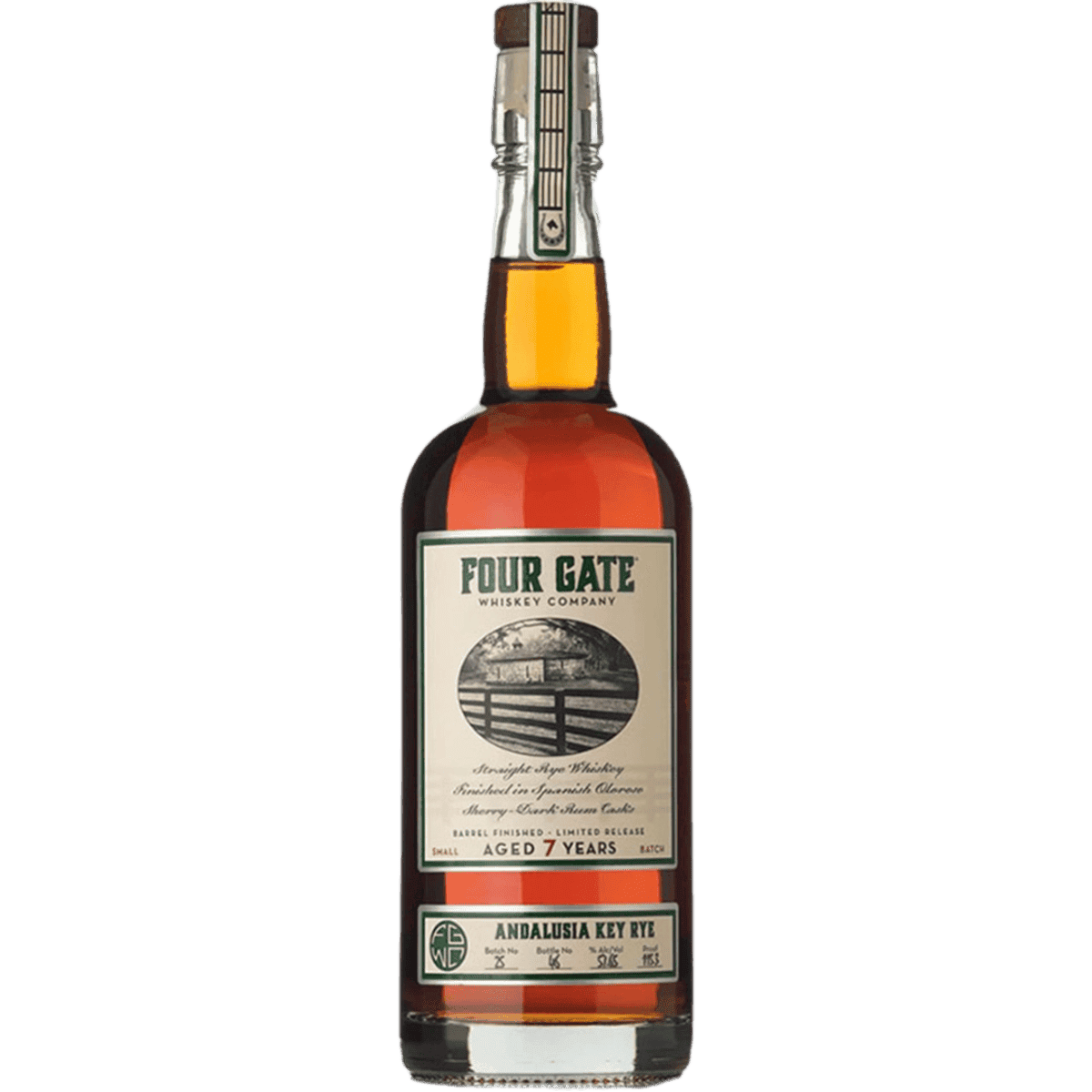 Four Gate 7 Year Andalusia Key Rye - 750ML