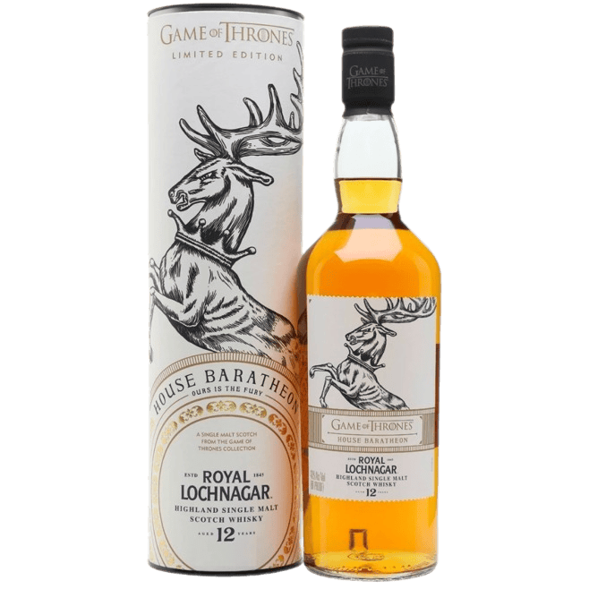 Game of Thrones House Baratheon Royal Lochnagar 12 Year Old Scotch Whisky - 750ML