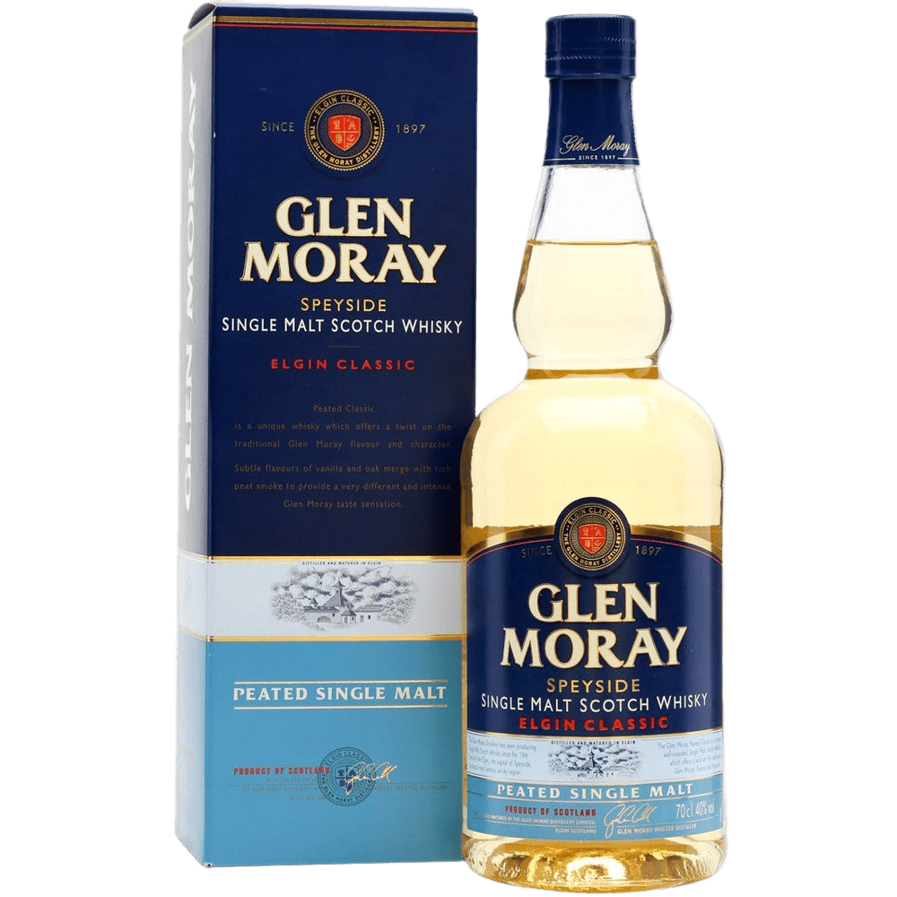 Glen Moray Classic Peated Single Malt Scotch Whisky - 750ML