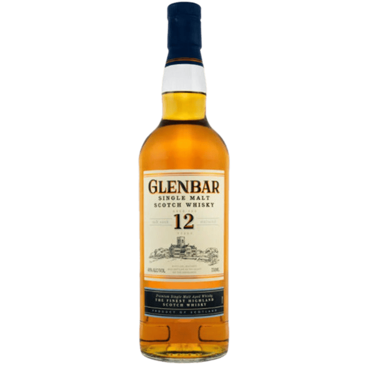 Glenbar 12 Year Old Single Malt Scotch - 750ML
