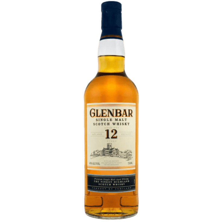 Glenbar 12 Year Old Single Malt Scotch - 750ML