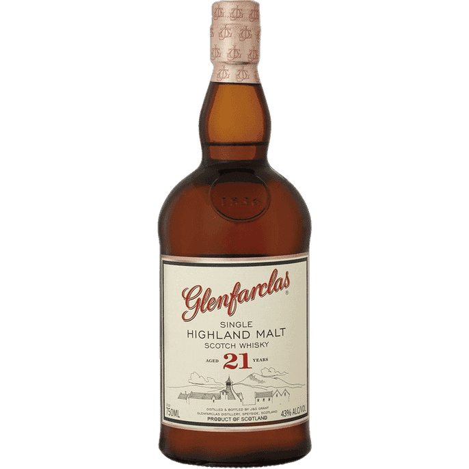 Glenfarclas 21 Year Scotch Whiskey - 750ML