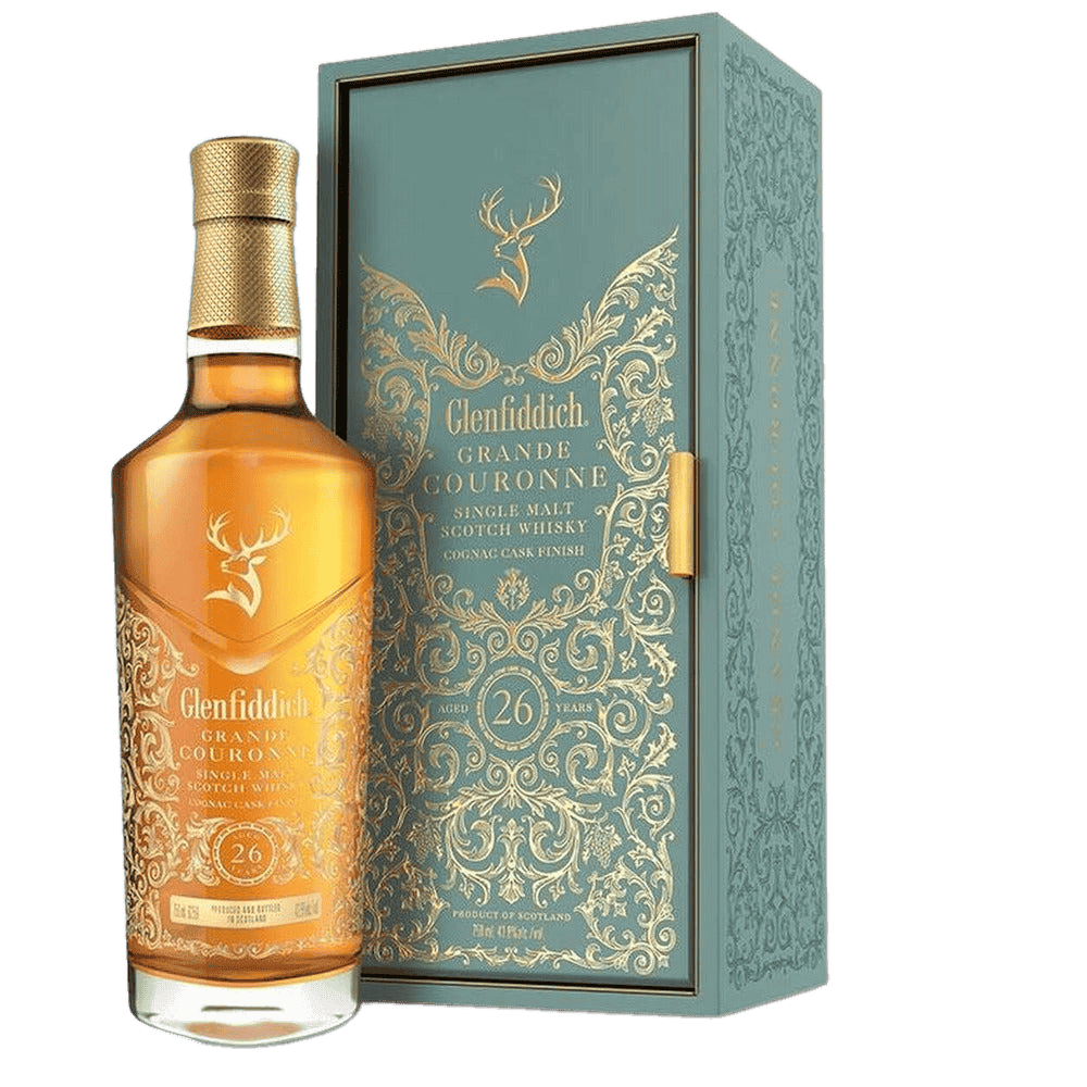 Glenfiddich 26 Year Old Grande Couronne Cognac Finish Speyside Single Malt Scotch Whisky - 750ML