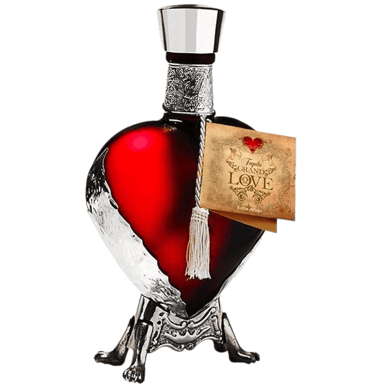 Grand Love Red Heart Reposado Tequila - 750ML