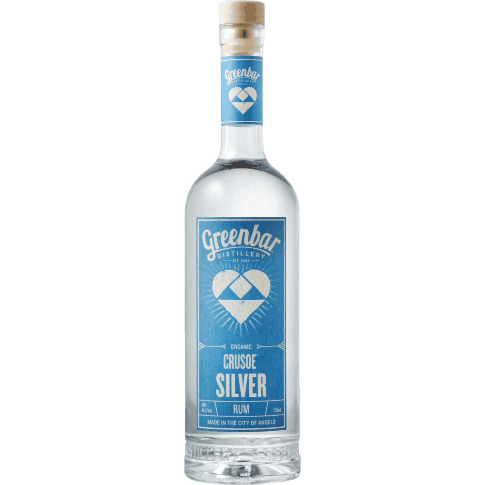 Greenbar Distillery Crusoe Silver Rum - 750ML