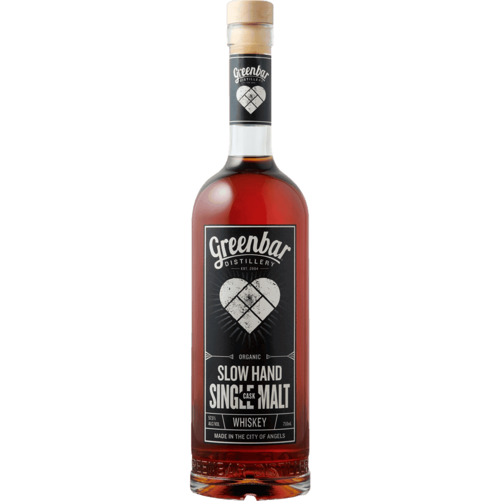 Greenbar Distillery Slow Hand Single Malt Cask Whiskey - 750ML