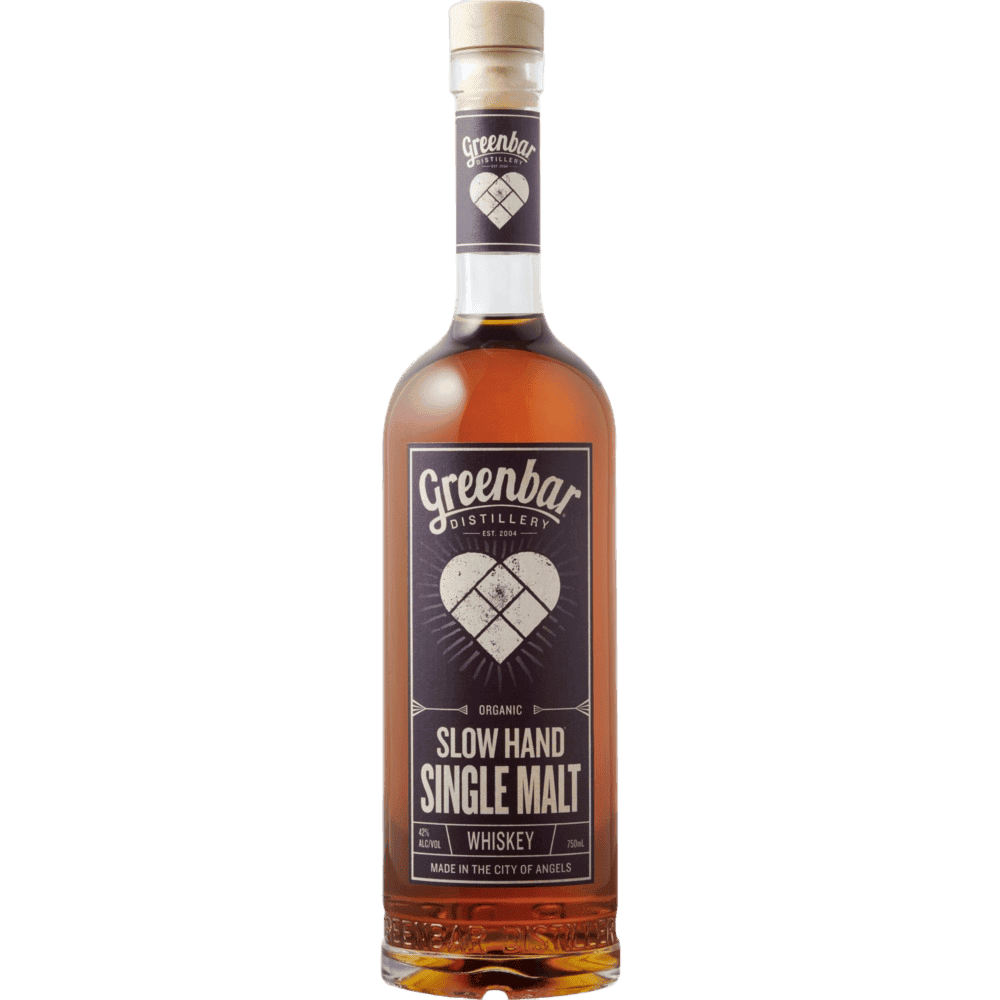 Greenbar Distillery Slow Hand Single Malt Whiskey - 750ML