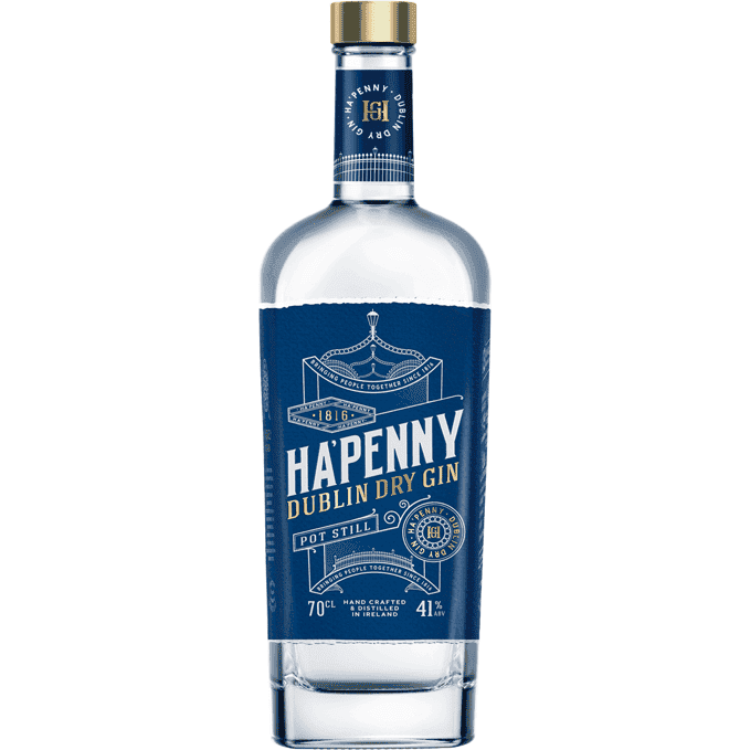 Ha'Penny Dublin Dry Gin - 750ML