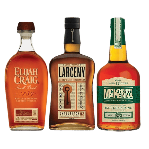 Henry McKenna, Larceny Small Batch & Elijah Craig Small Batch Bundle - 750ML