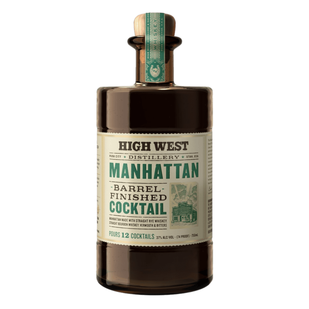 High West Manhattan Barrel Finished Cocktail - 375ML