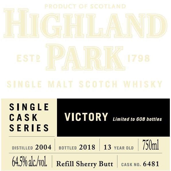 Highland Park 2004 Victory Edition - 750ML