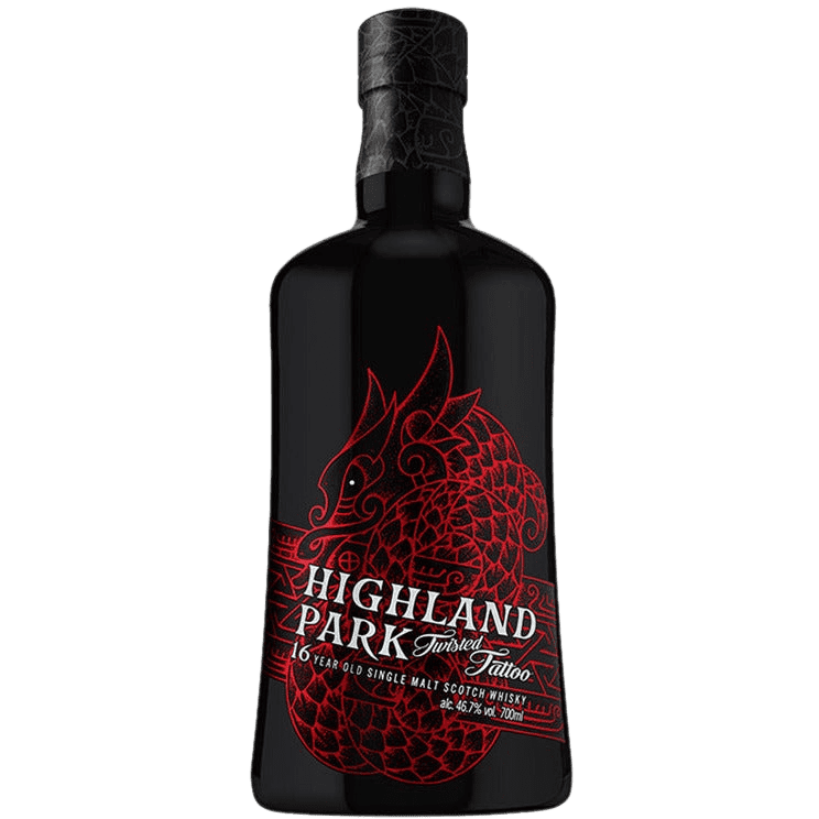 Highland Park 16 Year Old Twisted Tattoo Single Malt Scotch Whiskey - 750ML