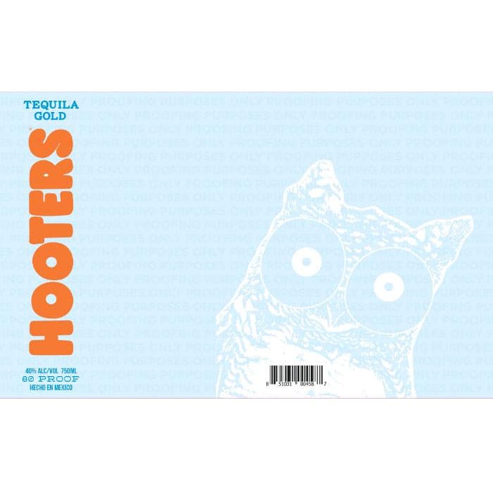 Hooters Tequila Gold 1 Liter - 750ML