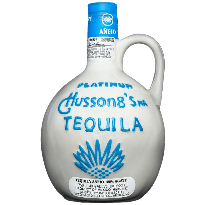 Hussong's Platinum Añejo Tequila 100% de Agave - 750ML
