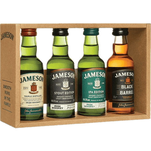 Jameson Irish Whiskey 4x50ml Trial Pack - 750ML