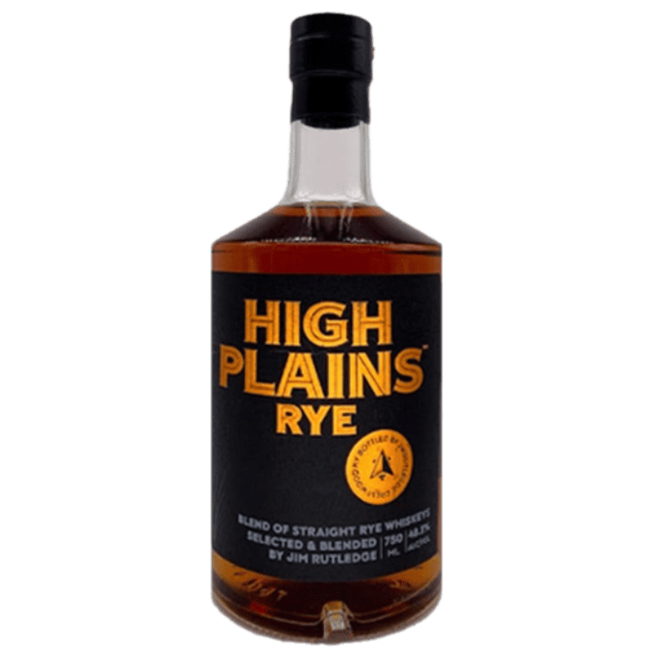 Jim Rutledge High Plains Rye Blend Of Straight Rye Whiskey - 750ML