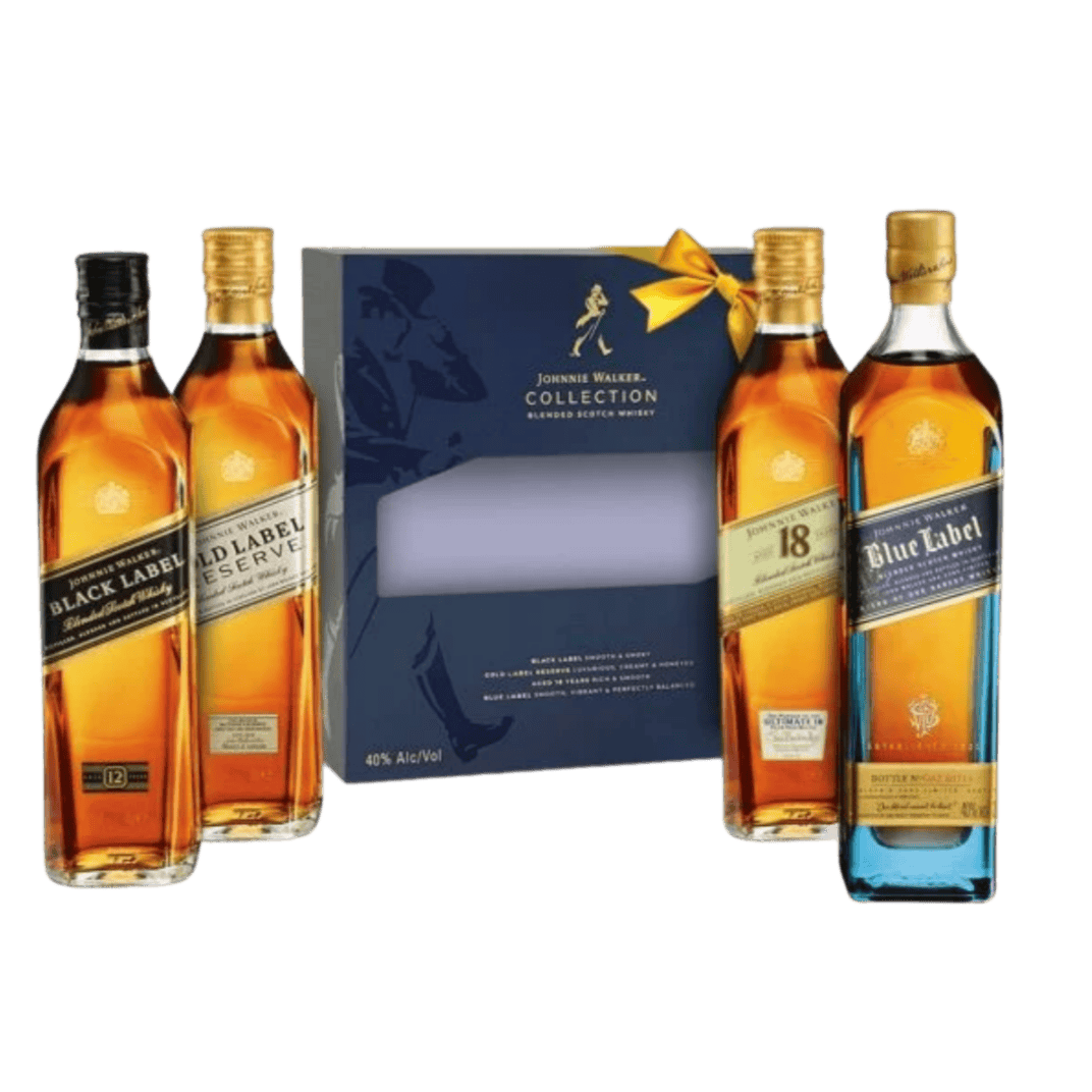 Johnnie Walker Gift Set Collection 4 Bottle x 200ML